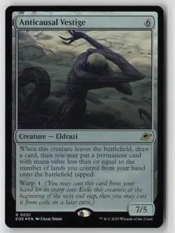 Anticausal Vestige 1 Rare Edge of Eternities Foil Near Mint - Image 1