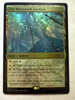 The Mycosynth Gardens Foil R Phyrexia: All Will Be One 256 NM - Image 1