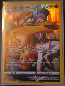 Pokemon Charizard TG03/TG30 Sword & Shield Holo Rare Ability Card Nintendo - Image 1