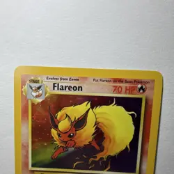 Pokemon Flareon Jungle Holo Rare Unlimited Card 3/64 70 HP 1999 Wizards - Image 4