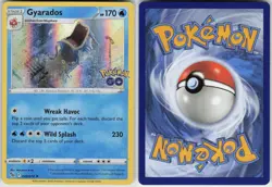 Gyarados 022/078 Holo Rare Pokemon GO Pokemon Lightly Played - Image 2