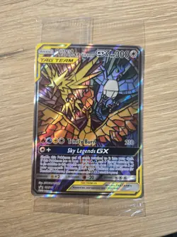 Pokemon Moltres & Zapdos Articuno GX SM210 Sealed Hidden Fates ETB Promos - Image 1