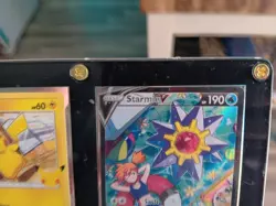 Pokemon cards Starmie V TG13/TG30 Holo, & Pikachu 25/25 Non Holo McDonalds 25th - Image 2