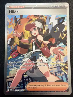 Pokemon Hilda SIR White Flare 171/086 SV - Image 1