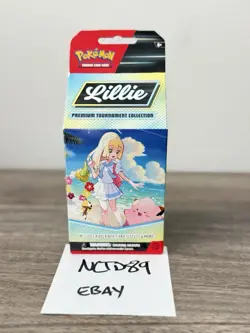 NEW SEALED Pokemon TCG: Lillie Premium Tournament Collection ✅SHIPS IN 1 DAY✅ - Image 1