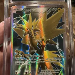 2016 POKEMON XY GENERATIONS #29 FULL ART/ZAPDOS CGC 8.5 NM to Mint Plus 🔥 - Image 3