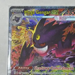 Mega Gengar ex - 284/217 Pokemon Ascended Heroes NM Special Illustration Rare - Image 2