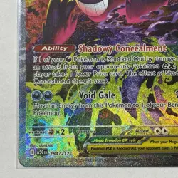 Mega Gengar ex - 284/217 Pokemon Ascended Heroes NM Special Illustration Rare - Image 5
