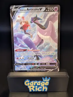 Galarian Articuno V TG16/TG30 Trainer Gallery - Astral Radiance Pokemon TCG NM - Image 1