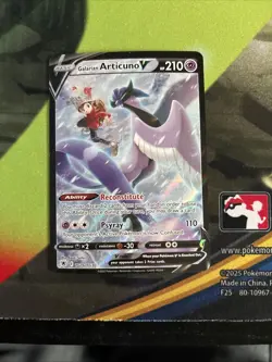 Pokemon Galarian Articuno V TG16/TG30 Astral Radiance Trainer Gallery NM - Image 1