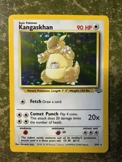 Kangaskhan 5/64 Jungle Holo Rare Unlimited | HP | Pokemon - Image 1