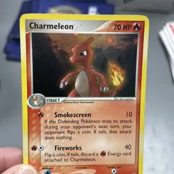 Charmeleon 110/109 Team Rocket Returns Nintendo Holo W Swirl Pokemon HP - Image 3