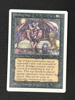 MTG NETTLING IMP Unlimited Edition Regular MT Uncommon Magic The Gathering - Image 1