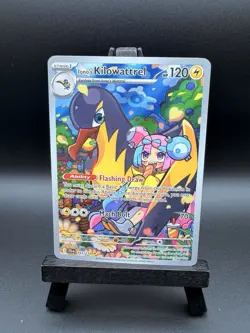 Iono's Kilowattrel 163/159 Sv09: Journey Together Illustration Rare Holo Pokemon - Image 1