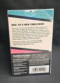 Pokemon Mega Evolution Ascended Heroes 6 Pack Booster Bundle New Sealed - Image 2