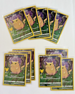 Pikachu 005/025 Full Art Holo NM (Pokemon TCG: 25th Anniversary Celebrations) - Image 3