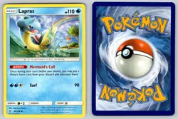 Lapras 36/236 Uncommon Unified Minds Pokemon NM - LP - Image 3
