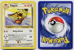 PIDGEOT 24/64 RARE JUNGLE POKEMON UNLIMITED LP - Image 3