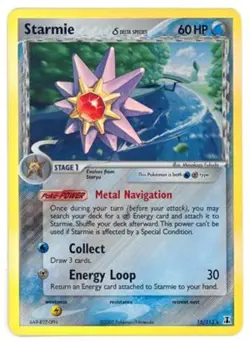 Starmie (Delta) - 15/113 - Holo Rare DMG, English Pokemon EX Delta Species - Image 1