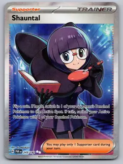 Shauntal 243/182 Ultra Rare Paradox Rift Pokemon Holo Near Mint - Image 1