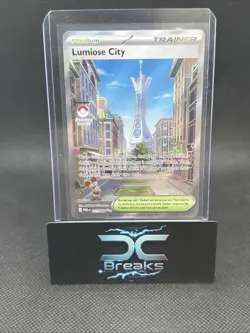 Lumiose City 111/088 Perfect Order Holo Full Art Illustration Rare NM Pokemon - Image 1