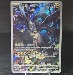 Pokemon TCG N's Zekrom Full Art Holo Promo MEP 031 130 HP Basic English - Image 1