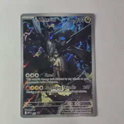 Pokemon TCG N's Zekrom Full Art Holo Promo MEP 031 130 HP Basic English - Image 2