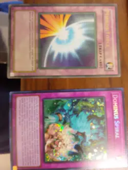 Yugioh Mirror Force MRD-138 Ultra Rare Unl ed LP HEAVY FADED - Image 4