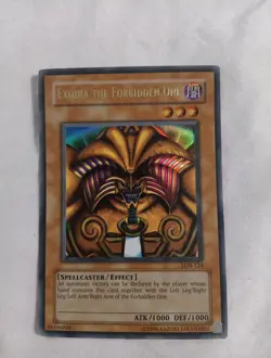 Yu-Gi-Oh! TCG Exodia the Forbidden One Legend of Blue Eyes White Dragon LOB-124 - Image 1