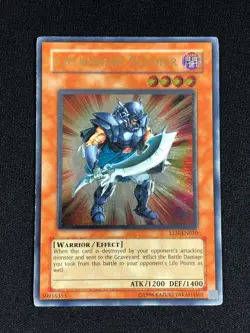 YUGIOH CHTHONIAN SOLDIER EEN-EN010 ULTIMATE LIGHT PLAY - Image 1