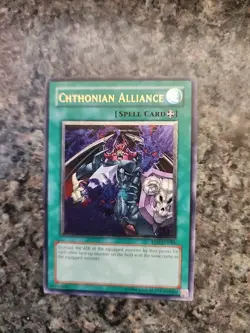 Yugioh! Chthonian Alliance EEN-EN044 Ultimate Rare LP Elemental Energy y9 - Image 1