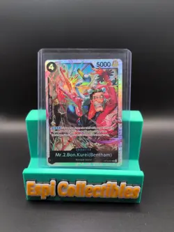 Mr.2.Bon.Kurei (Bentham) OP14-091 One Piece TCG The Azure Sea's Seven SR NM - Image 1