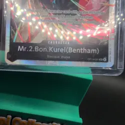 Mr.2.Bon.Kurei (Bentham) OP14-091 One Piece TCG The Azure Sea's Seven SR NM - Image 4