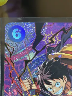 Monkey.D.Luffy ST26-005 ALT ART SP One Piece Card OP15 lightly played (see back) - Image 4