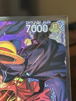 Monkey.D.Luffy ST26-005 ALT ART SP One Piece Card OP15 lightly played (see back) - Image 5