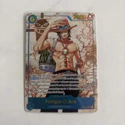 Portgas D Ace (Alt Art) Foil Parallel One Piece Carry On His Will OP13-119 SEC - Image 1