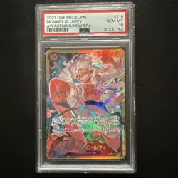 Monkey.D.Luffy (119) OP05-119 Awakening of the New Era Foil PSA 10 - Image 1