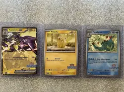 Pokemon Illustration Contest 2024 Promo Cards Set of 3 - Image 1