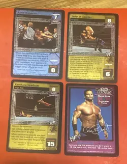 (Chris Benoit) Superstar - WWF/WWE Raw Deal 5 Foil Card - Image 1