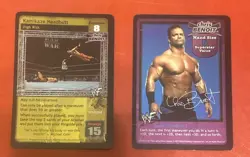 (Chris Benoit) Superstar - WWF/WWE Raw Deal 5 Foil Card - Image 2