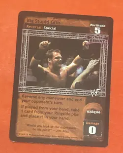 (Chris Benoit) Superstar - WWF/WWE Raw Deal 5 Foil Card - Image 5
