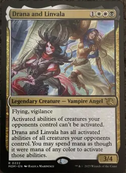 x1 MtG Drana and Linvala MOM 0222 single card - Image 1
