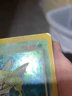 POKEMON SCYTHER 10/64 RARE HOLOFOIL JUNGLE SET MP CARD SEE PICS - Image 3