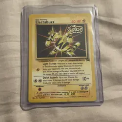 Electabuzz The First Movie 2 Black Star Promo 1999 WOTC Pokemon TCG Card - Image 1