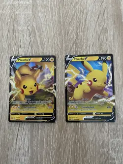 Pokemon Cards Pikachu V Vivid Voltage Shining Fates Set with Bonus Gift - Image 1