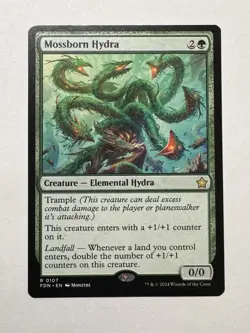 MTG - Mossborn Hydra - Foundations FDN 0107 Rare Base - Image 1