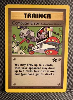 Computer Error 16 - Black Star Promo | WoTC Pokemon Card | LP - Image 1