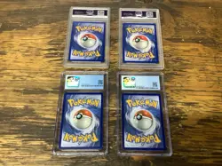 Lot Of 4 Graded Pokemon Cards - CGC/PSA Lot Slabbed Wimpod Staryu Ponyta Tapu - Image 4