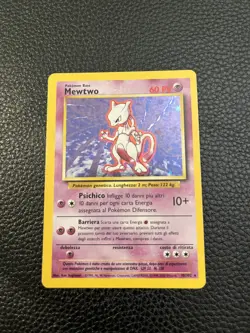 EXC Mewtwo - 10/102 - Pokemon Base Set Unlimited Holo Rare Card WOTC NM ITA GCC - Image 1