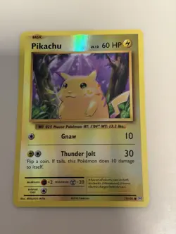 Pikachu 35/108 XY Evolutions Reverse Holo Pokemon TCG LP - Image 1